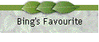 Bing's Favourite
